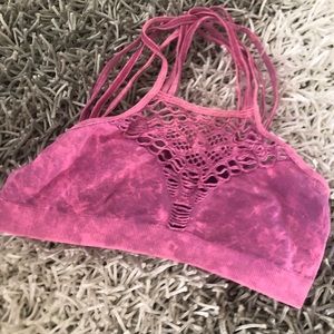 LF Pink Detailed Bralette